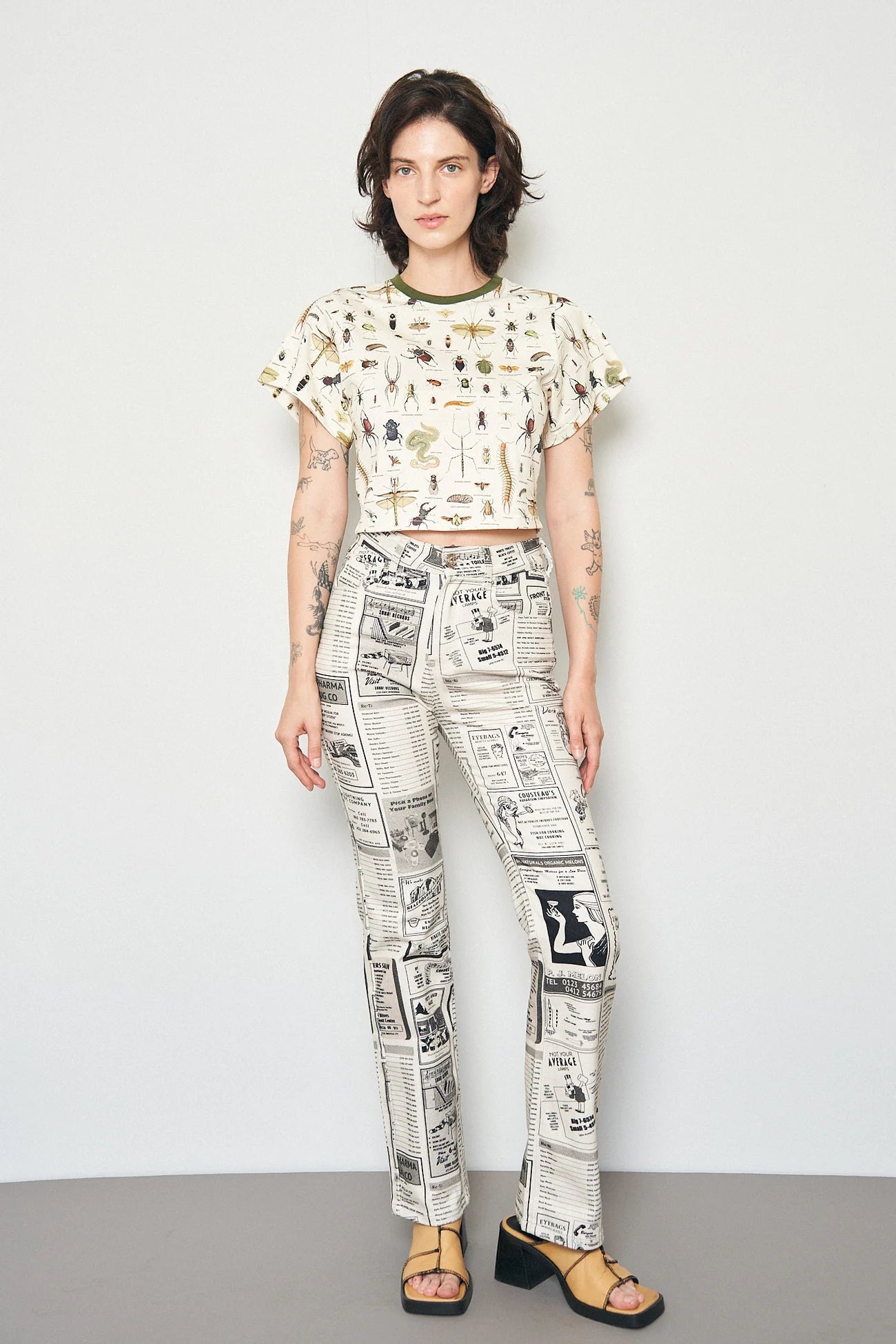 Fashion Brand Company White Pages Nap Jeans