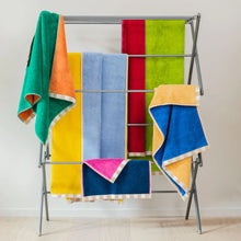 Load image into Gallery viewer, Peach Royal Hand Towel
